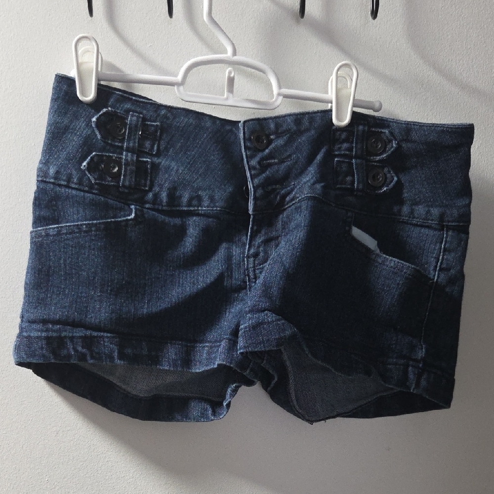Nike Women's Navy Jean Shorts